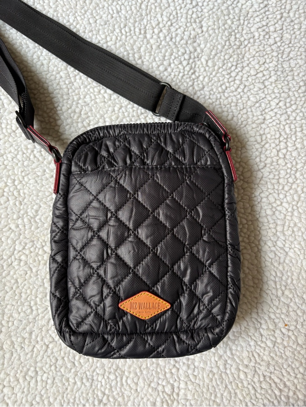 MZWALLACE Black Metro Crossbody Bag